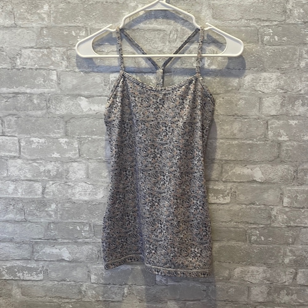 Lululemon yoga/running racer back tank
